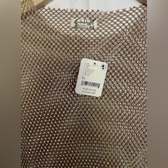 FREE PEOPLE Filter Finish Long-Sleeve In Sea blue $168 NWOT - Picture 5 of 10